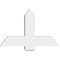 Ekena Millwork Eugene Architectural Grade PVC Gable Bracket, 36"W x 22 1/2"H x 4"D x 6"F, 15/12 Pitch GBP036X23X0406EUG00 - alternate 2
